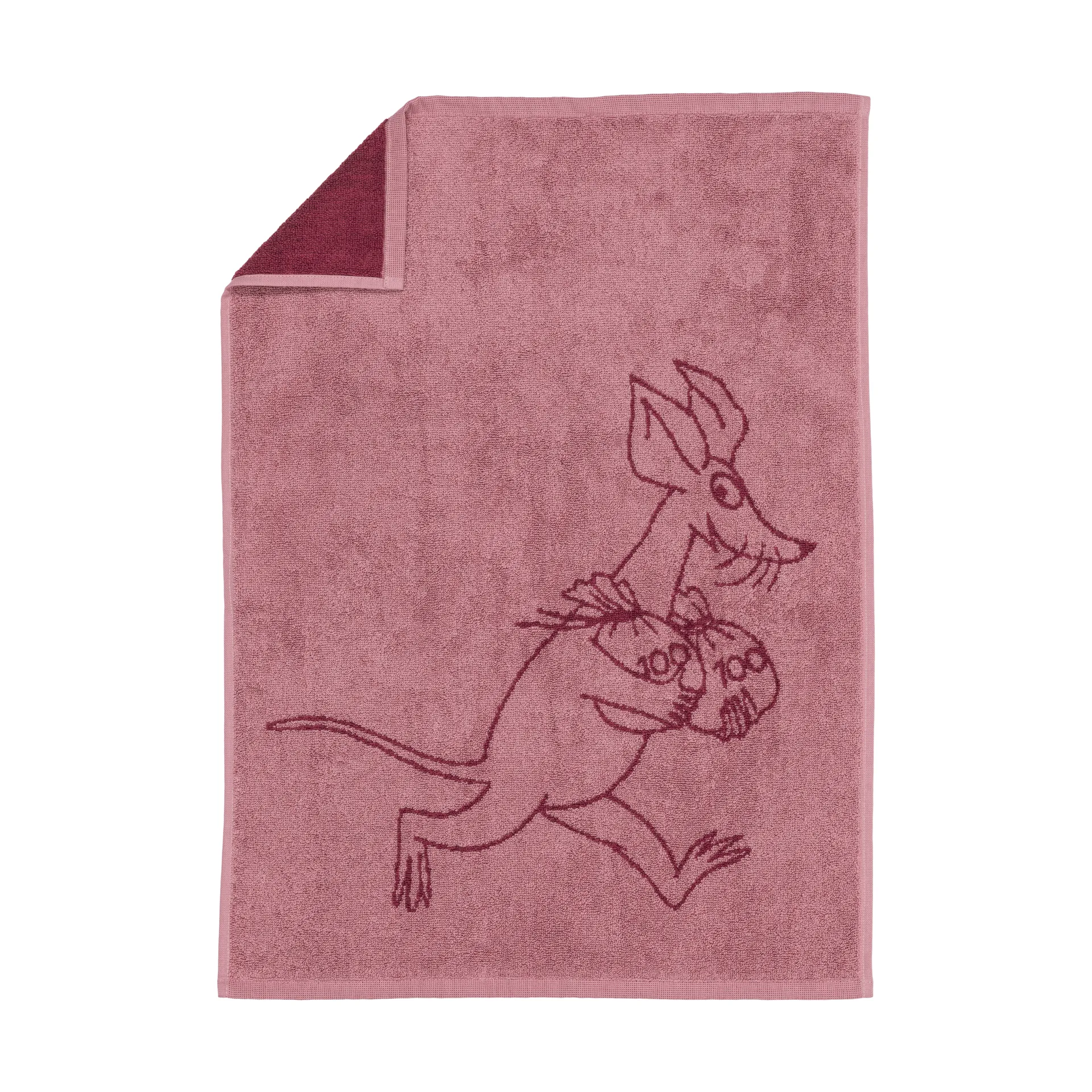 Moomin handdoek 50x70 cm, Sniff, malva Moomin Arabia