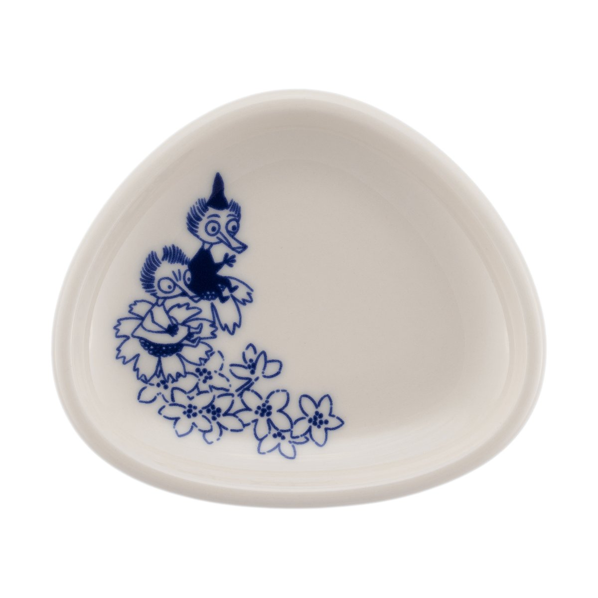 Moomin Arabia Moomin Haru dipschaal mini Blauw-wit | Scandinavisch Interieur | Serveerschalen | Blauw
