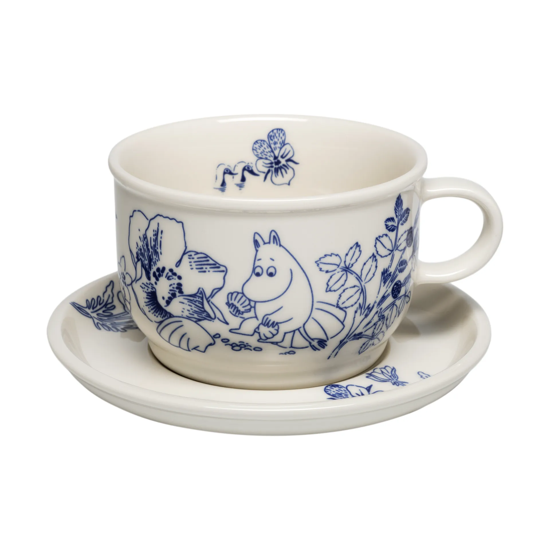 Moomin Haru kop met schotel, 2-delig Moomin Arabia