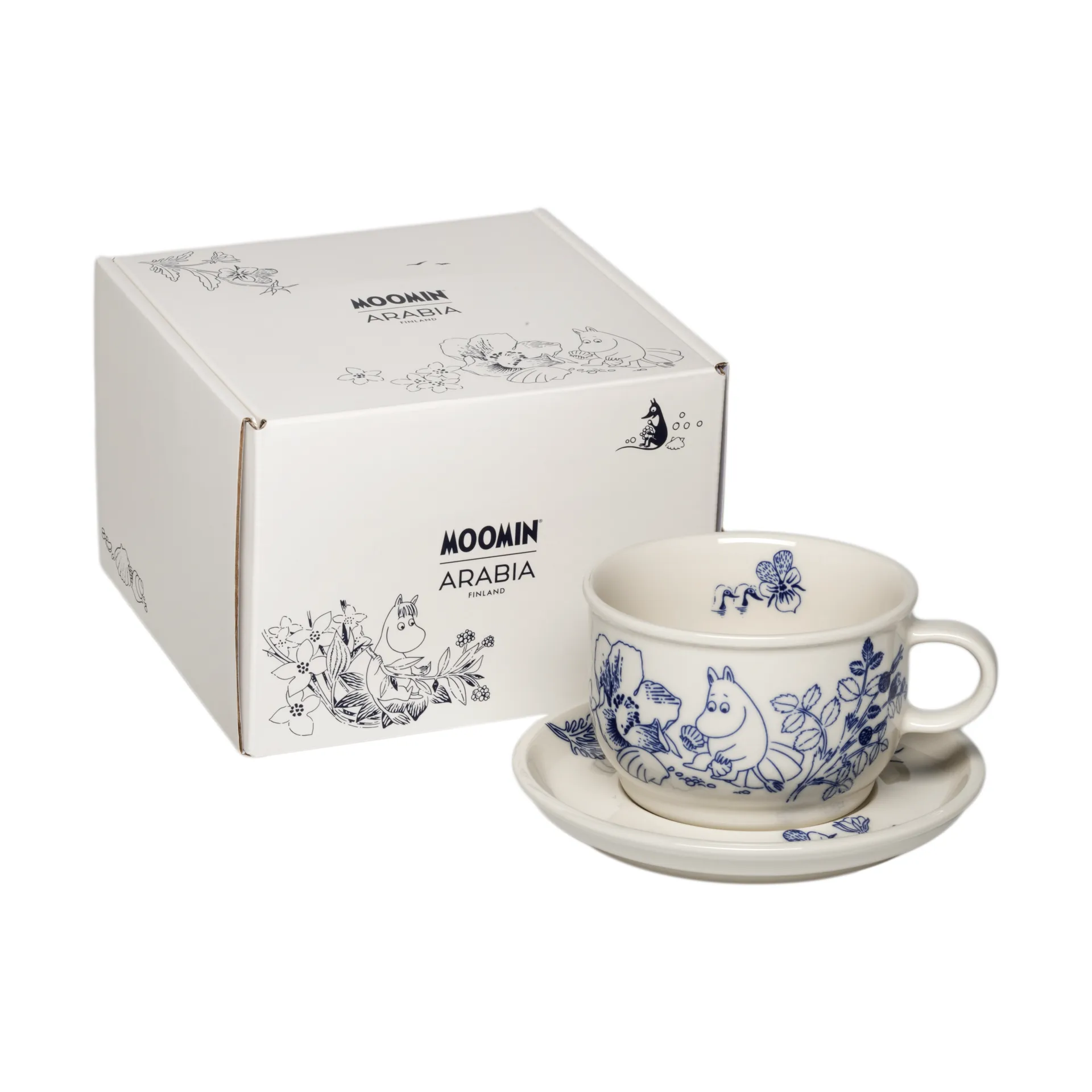 Moomin Haru kop met schotel, 2-delig Moomin Arabia