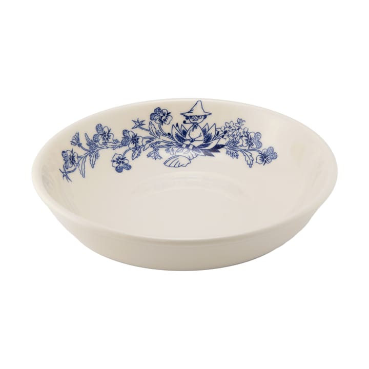 Moomin Haru pastabord Ø21 cm, Blauw-wit Moomin Arabia