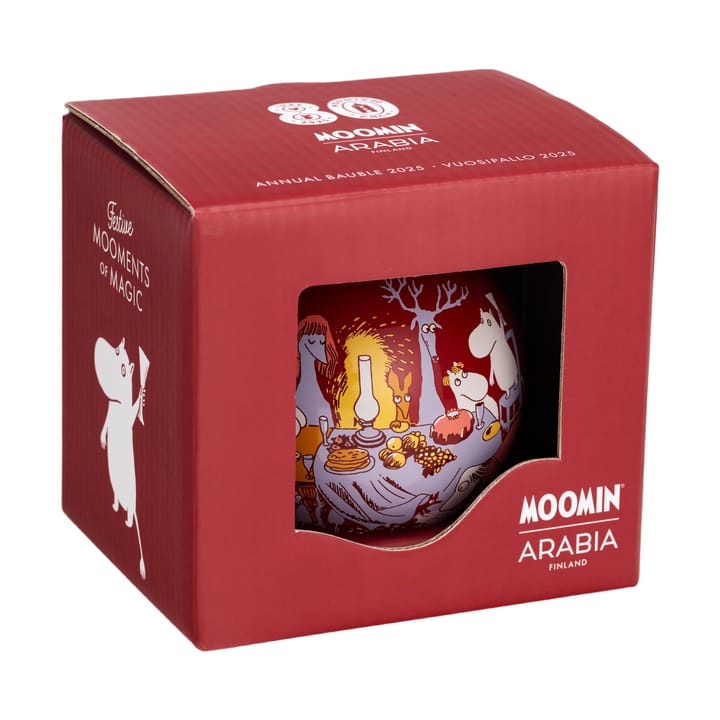 Moomin jaargroep Ø8 cm, 2025, Festive moments Moomin Arabia
