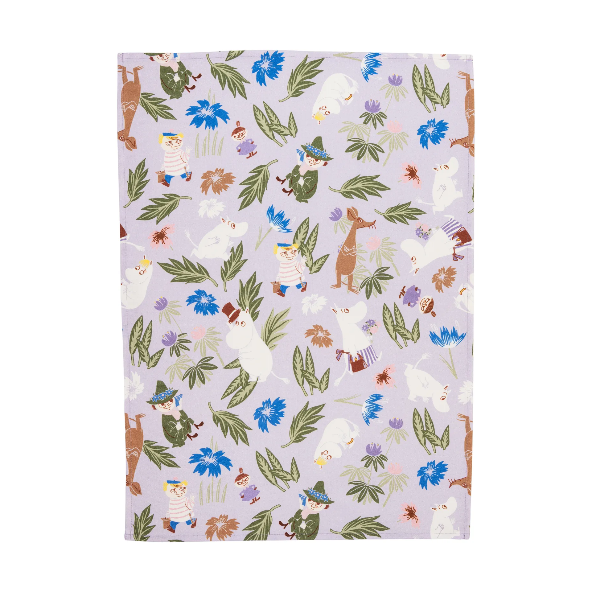 Moomin keukendoek 50x70 cm, Lila-off-white Moomin Arabia