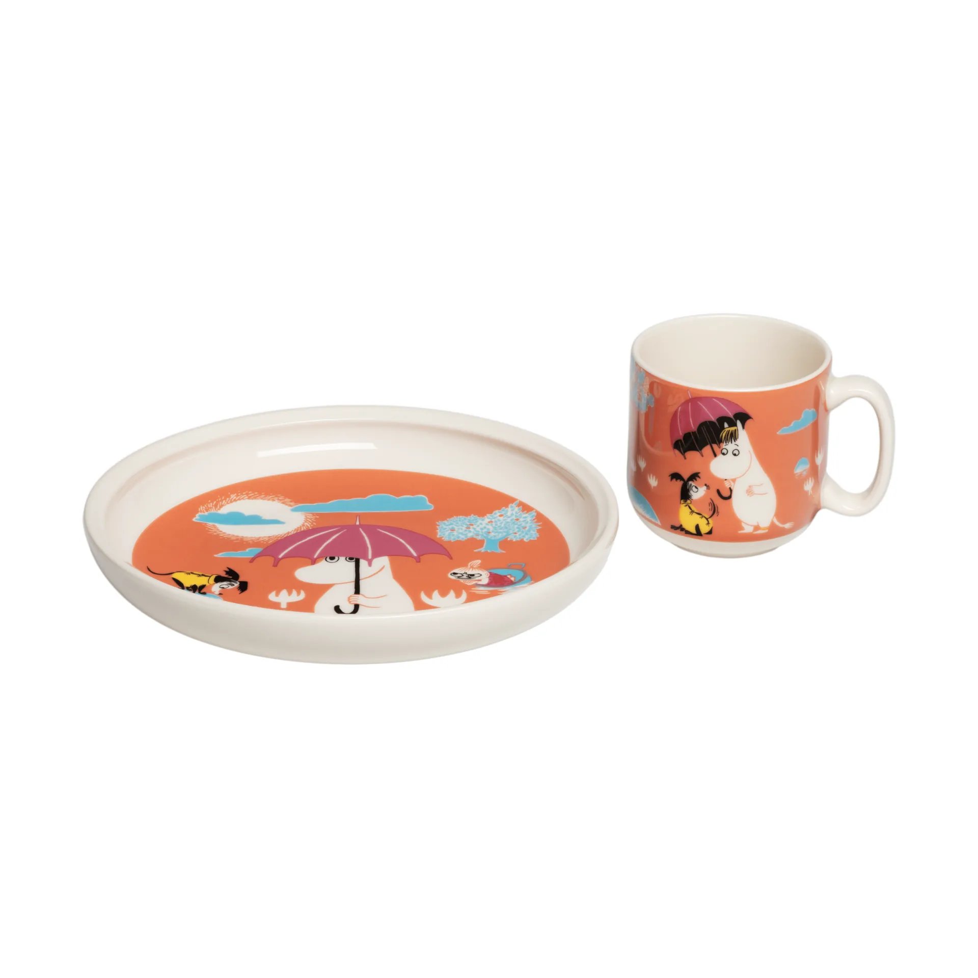 Moomin kinderservies, Onder de paraplu Moomin Arabia