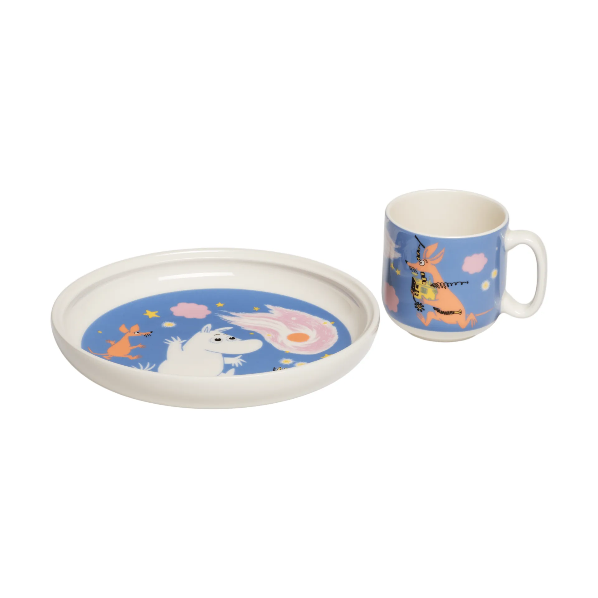 Moomin kinderservies, ruimtereis Moomin Arabia