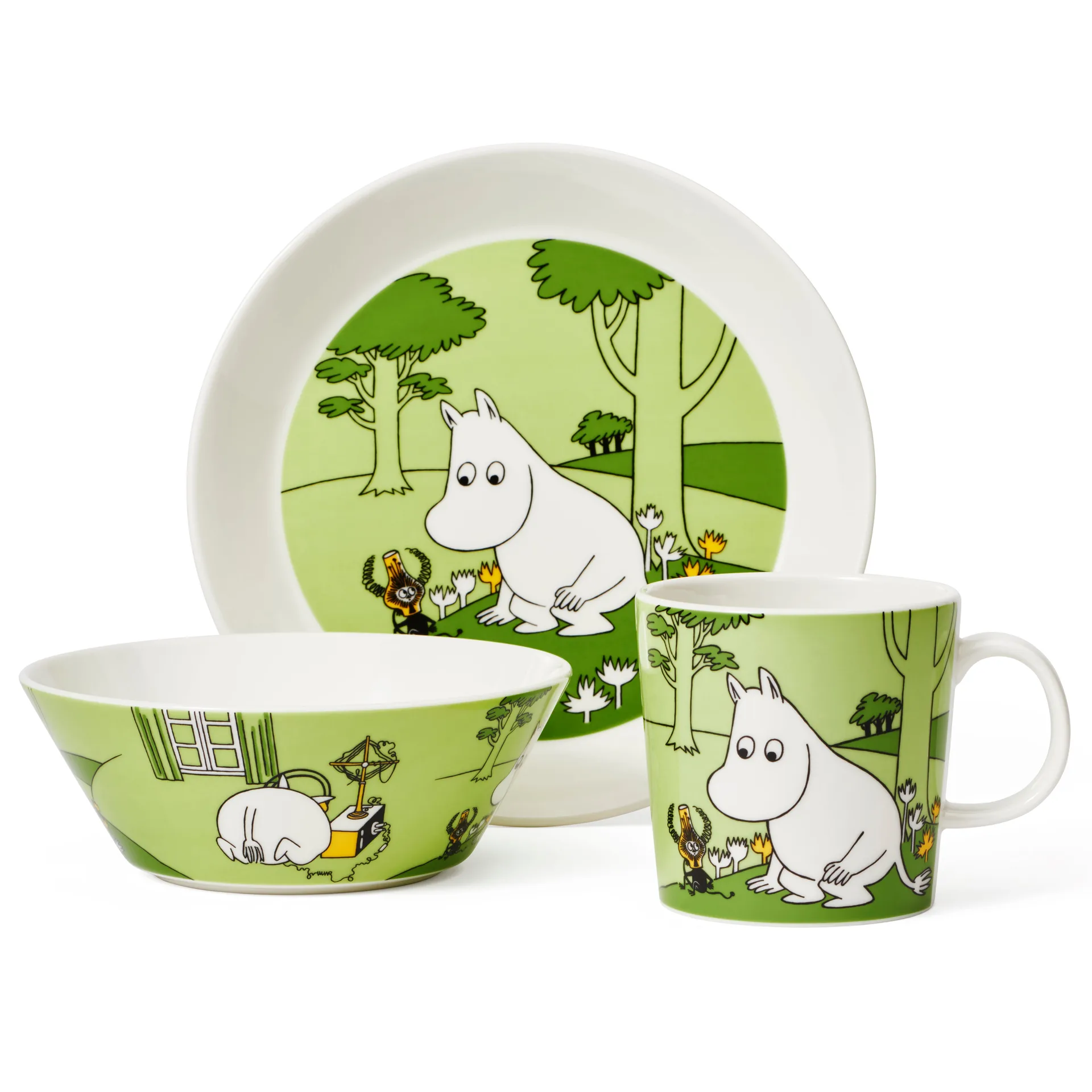 Moomin kom, Groen gras Moomin Arabia