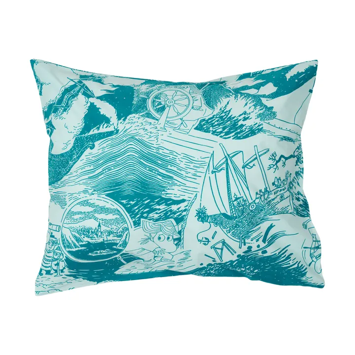 Moomin kussensloop 50x60 cm - Zeilen - Moomin Arabia