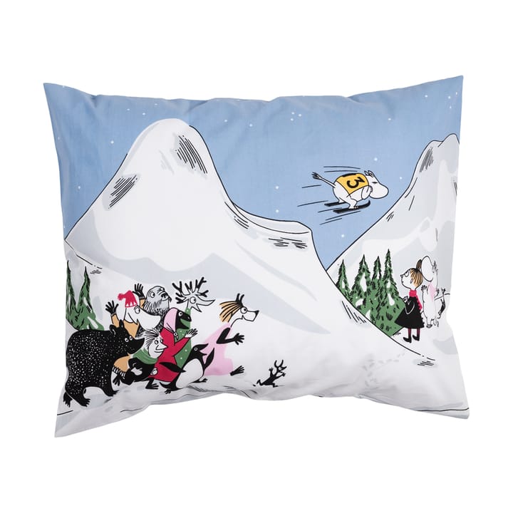 Moomin kussensloop Ski jumping - 50x60 cm - Moomin Arabia