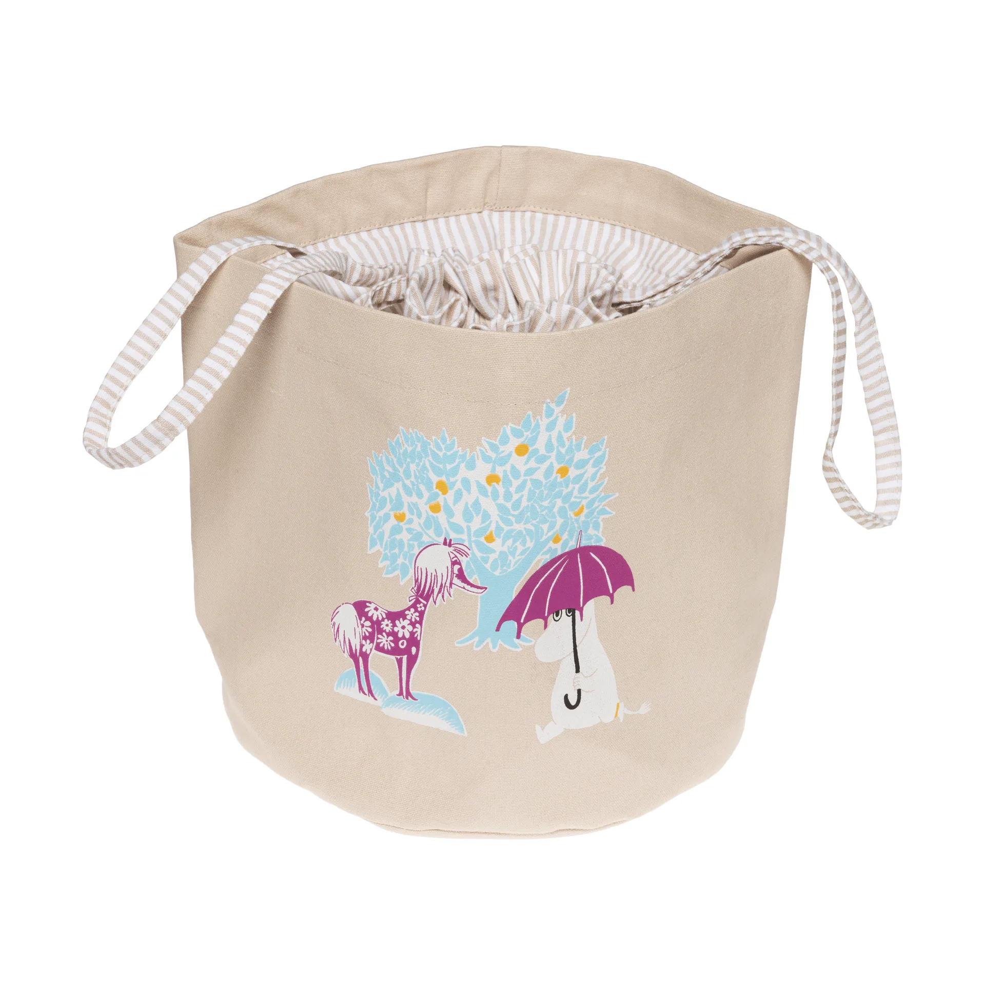 Moomin opbergmand, Onder de paraplu GOTS, 24 cm Moomin Arabia