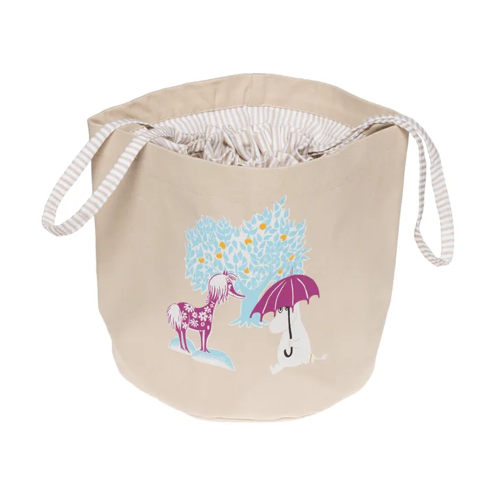 Moomin opbergmand - Onder de paraplu GOTS, 24 cm - Moomin Arabia
