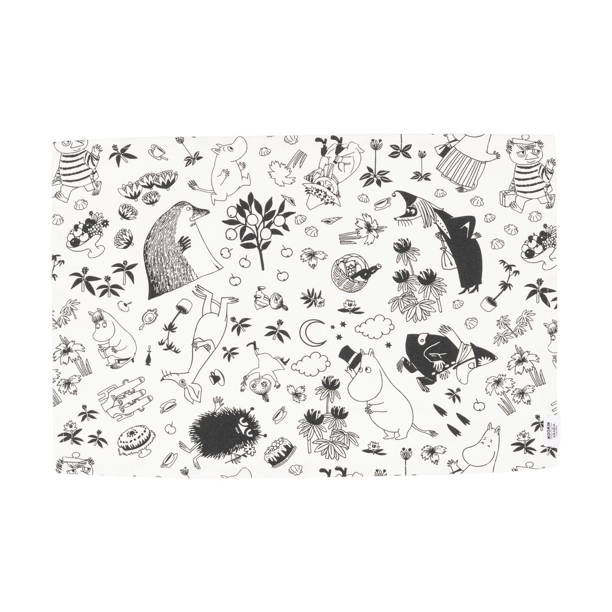 Moomin Arabia Moomin placemat 33x45 cm Off-white | Scandinavisch Interieur | Placemats | Wit