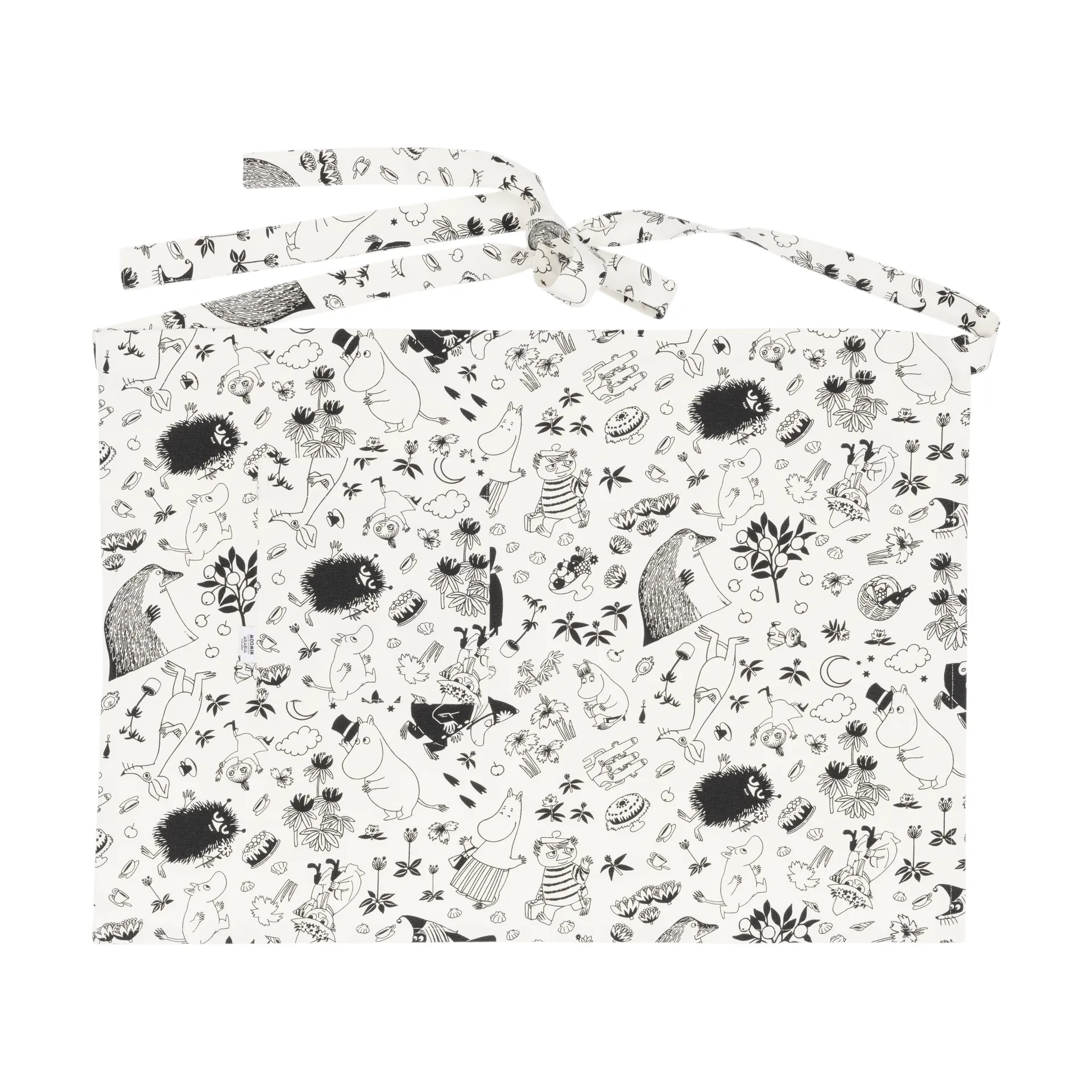 Moomin schort 37x47 cm, Off-white Moomin Arabia