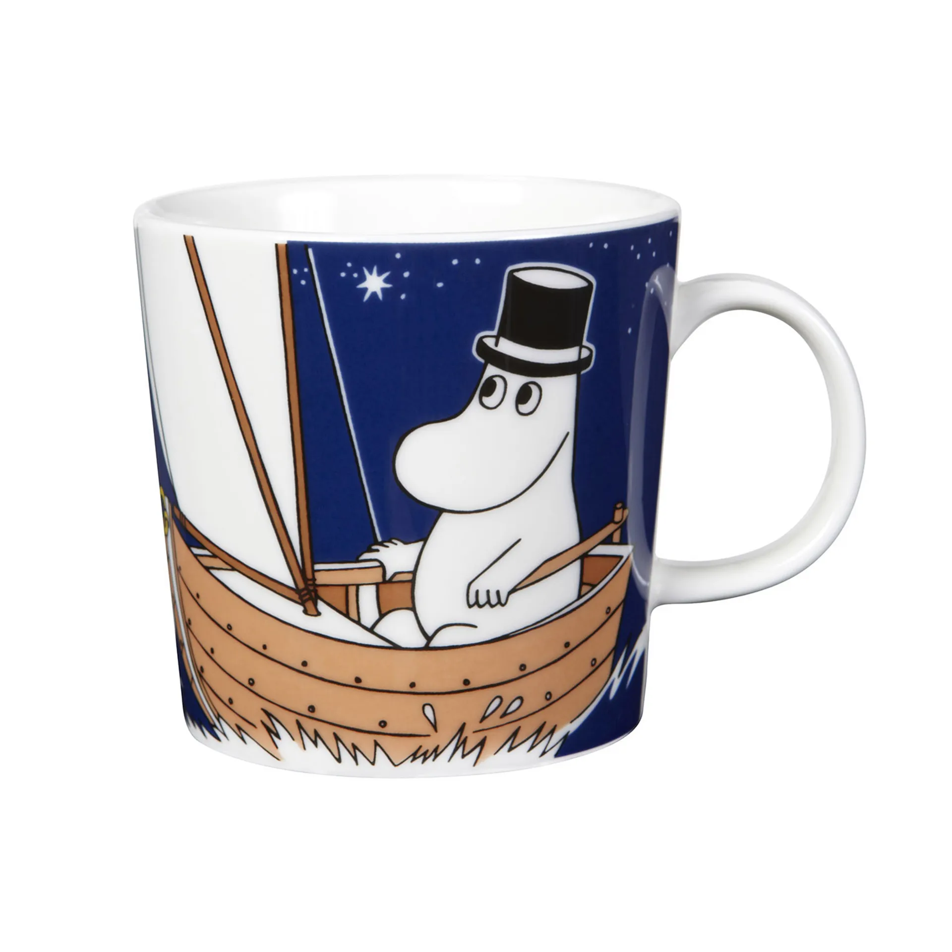 Moominpappa mok 30 cl, donkerblauw Moomin Arabia