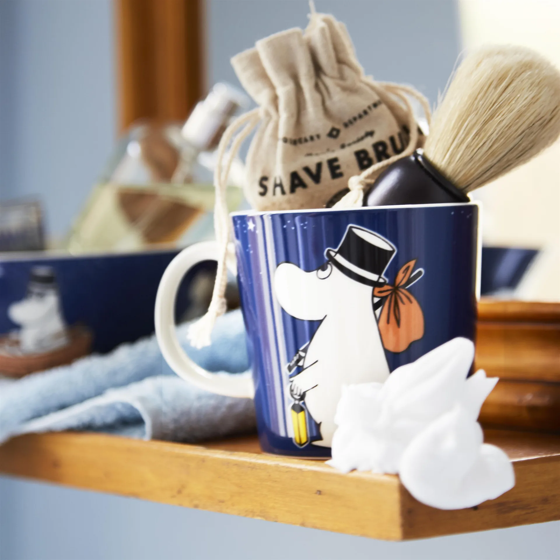 Moominpappa mok 30 cl, donkerblauw Moomin Arabia