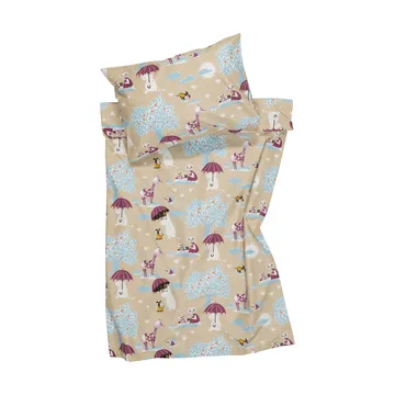 Mumin beddengoed - Onder de paraplu GOTS, 85x125 cm - Moomin Arabia