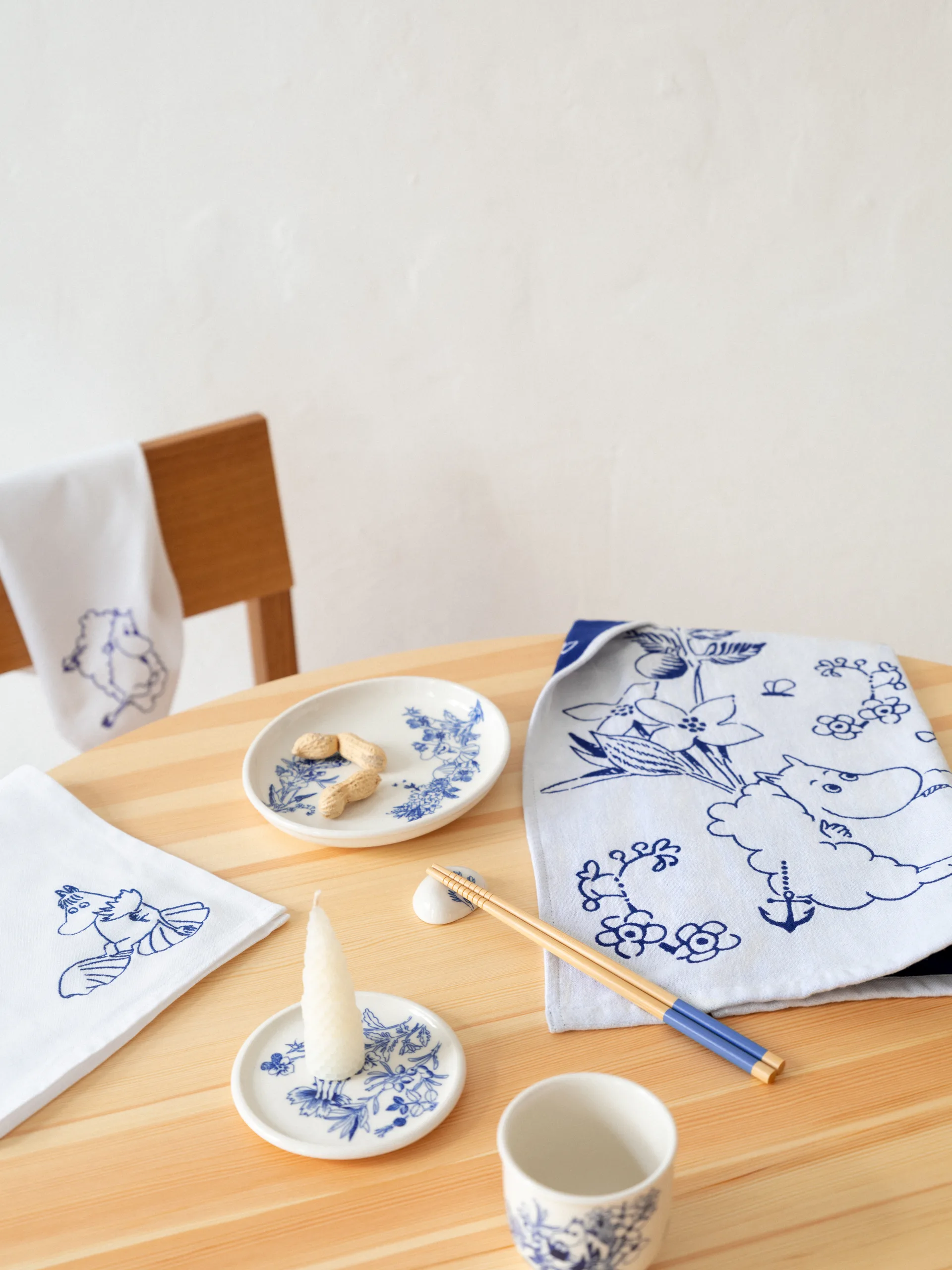 Mumin Haru katoenen servet, 45x45 cm Moomin Arabia