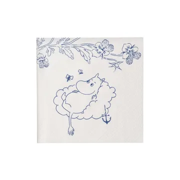 Mumin Haru papieren servet - 33x33 cm, 20-pack - Moomin Arabia