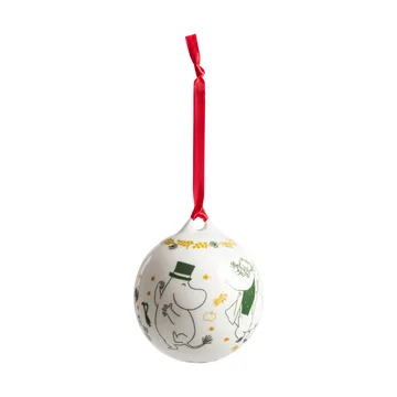 Mumin jaarbal Ø8 cm - 2026, Liefdesgeschenk - Moomin Arabia