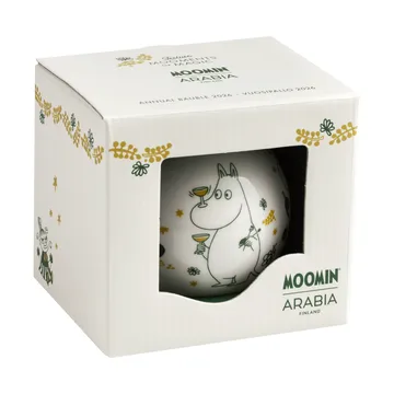 Mumin jaarbal Ø8 cm - 2026, Liefdesgeschenk - Moomin Arabia