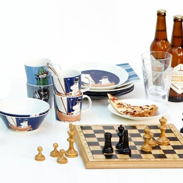 Muminpappa bord - donkerblauw - Moomin Arabia