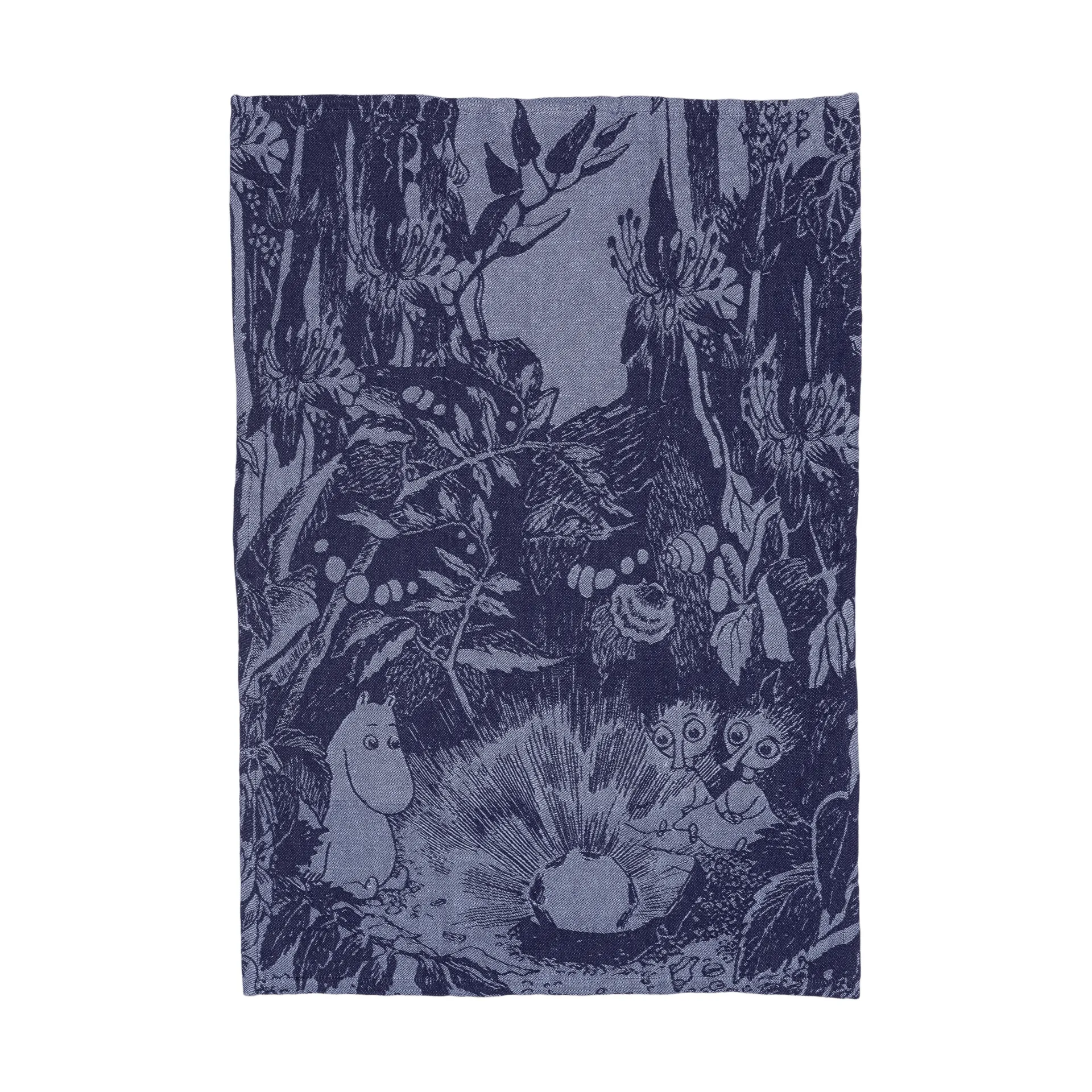 Mystikens skog Moomin keukendoek, Blauw, 45x66 cm Moomin Arabia