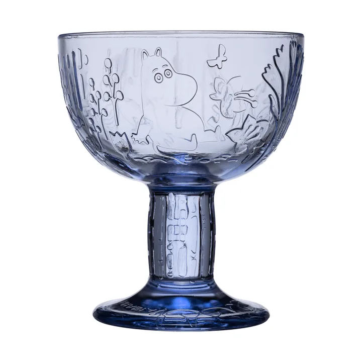 Mystikens skog Moomin kom - Aqua, Ø14 cm - Moomin Arabia