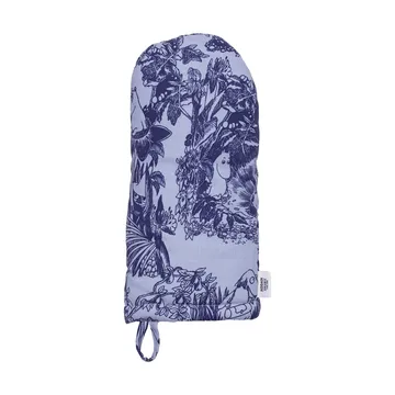 Mystikens skog Moomin ovenwant - Blauw, 15x34 cm - Moomin Arabia