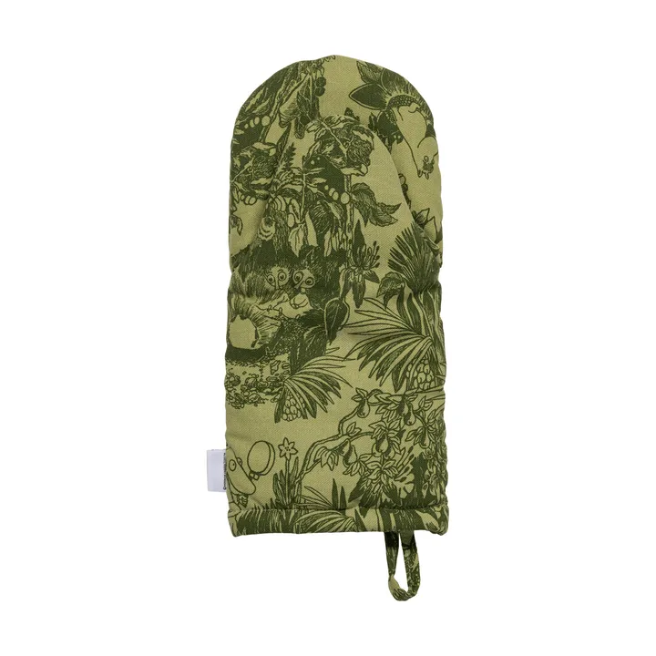 Mystikens skog Moomin ovenwant - Groen, 15x34 cm - Moomin Arabia
