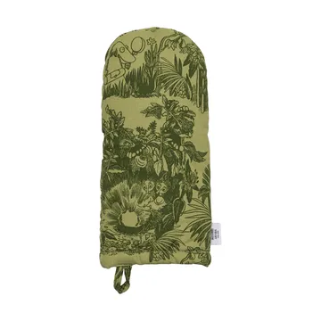 Mystikens skog Moomin ovenwant - Groen, 15x34 cm - Moomin Arabia