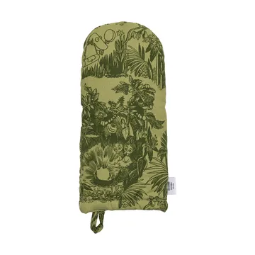 Mystikens skog Moomin ovenwant - Groen, 15x34 cm - Moomin Arabia