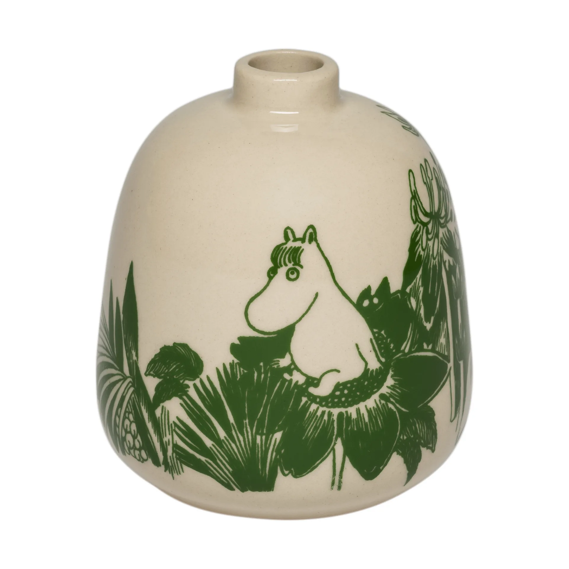 Mystikens skog Moomin vaas, Groen, 8,3 cm Moomin Arabia