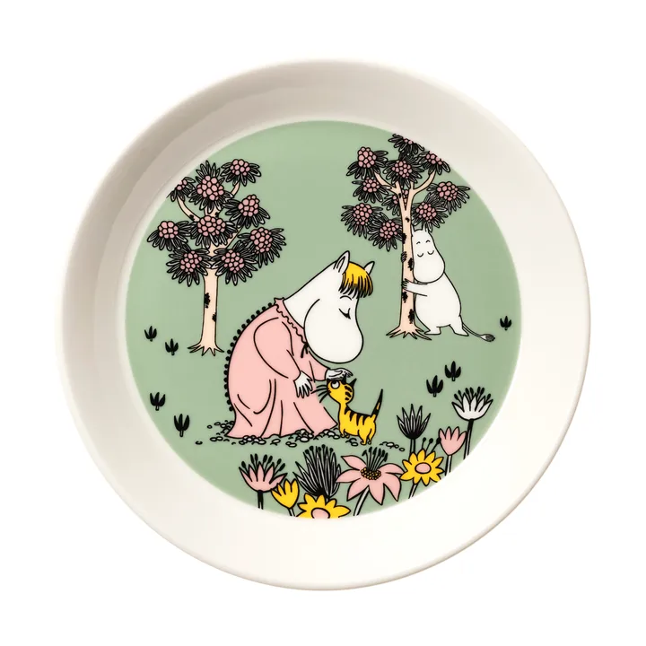 Omtanke Moomin bord - Ø19 cm - Moomin Arabia