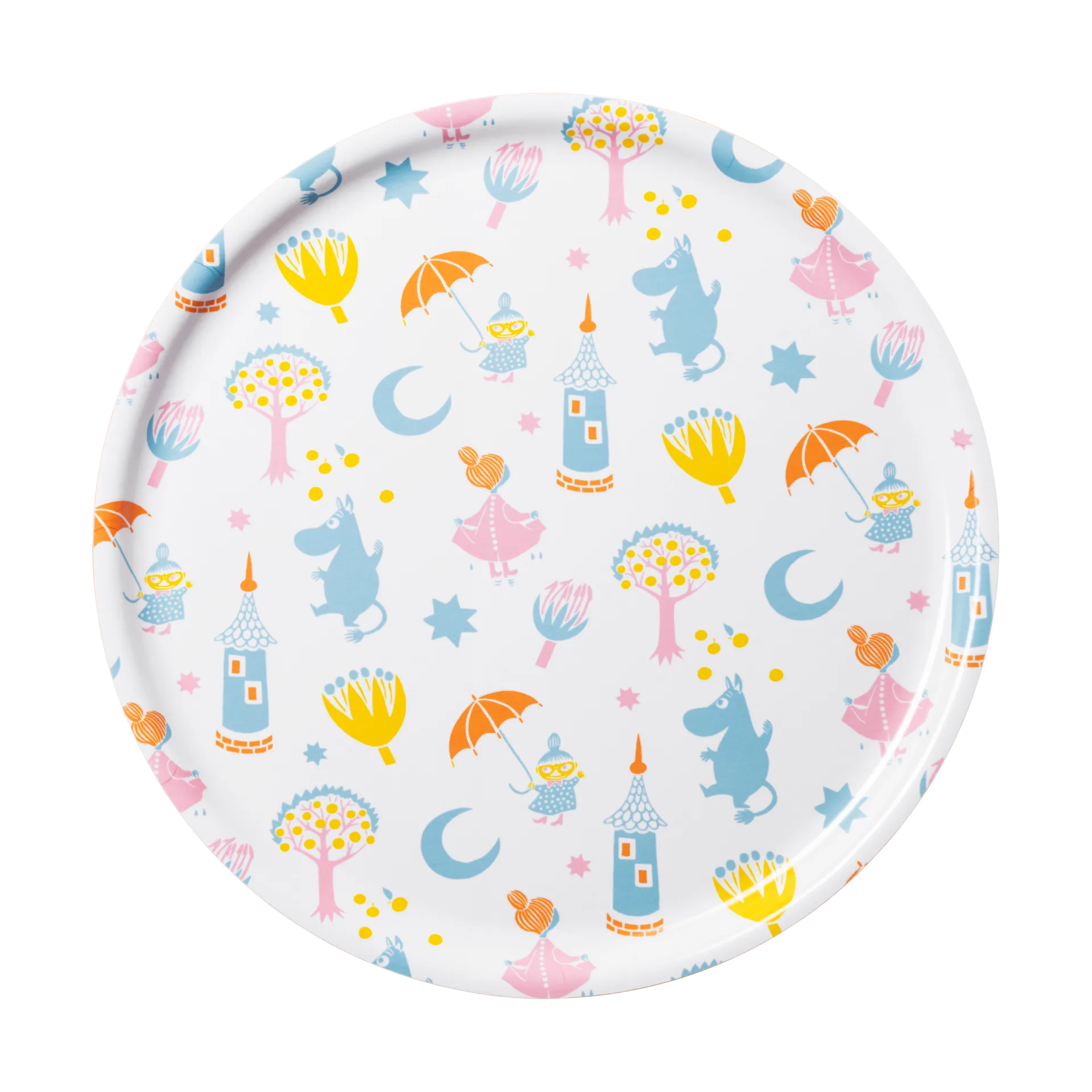 Party Moomin dienblad, Ø35 cm Moomin Arabia