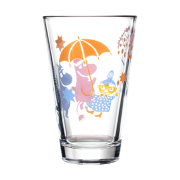 Party Moomin glas 30 cl. 2-pack - Helder - Moomin Arabia