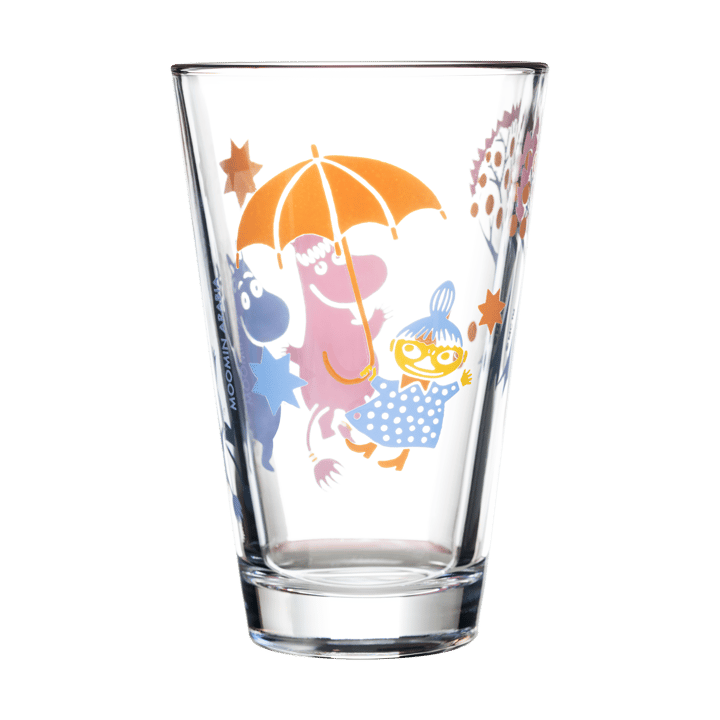 Party Moomin glas 30 cl. 2-pack, Helder Moomin Arabia