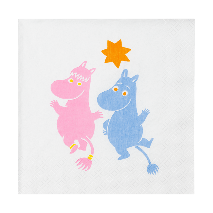 Party Moomin papieren servetten 33x33 cm 20-pack - Multi - Moomin Arabia