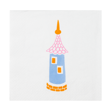Party Moomin papieren servetten 33x33 cm 20-pack - Multi - Moomin Arabia