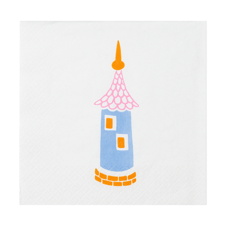 Party Moomin papieren servetten 33x33 cm 20-pack, Multi Moomin Arabia