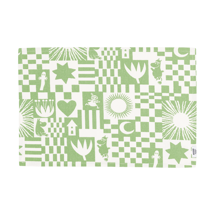 Party Moomin placemat 31x46 cm - Groen - Moomin Arabia