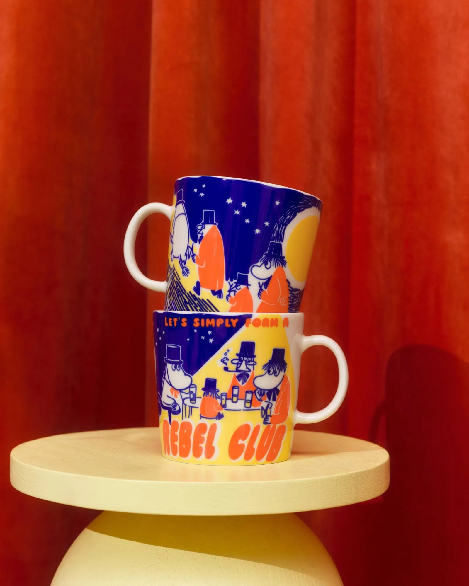 Rebel City Moomin mok, 40 cl Moomin Arabia