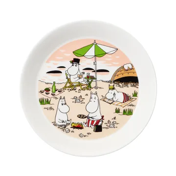 Samen Moomin bord 2021 - 19 cm - Moomin Arabia