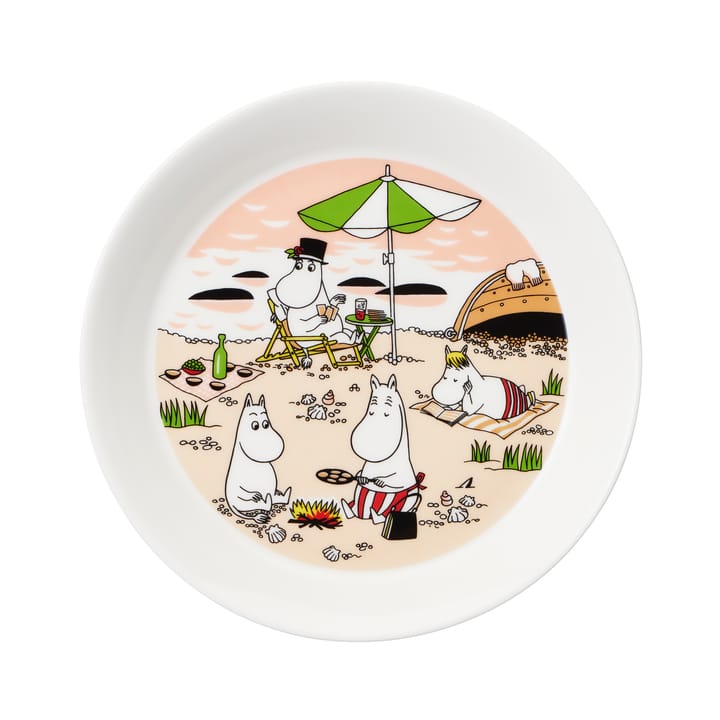 Samen Moomin bord 2021, 19 cm Moomin Arabia