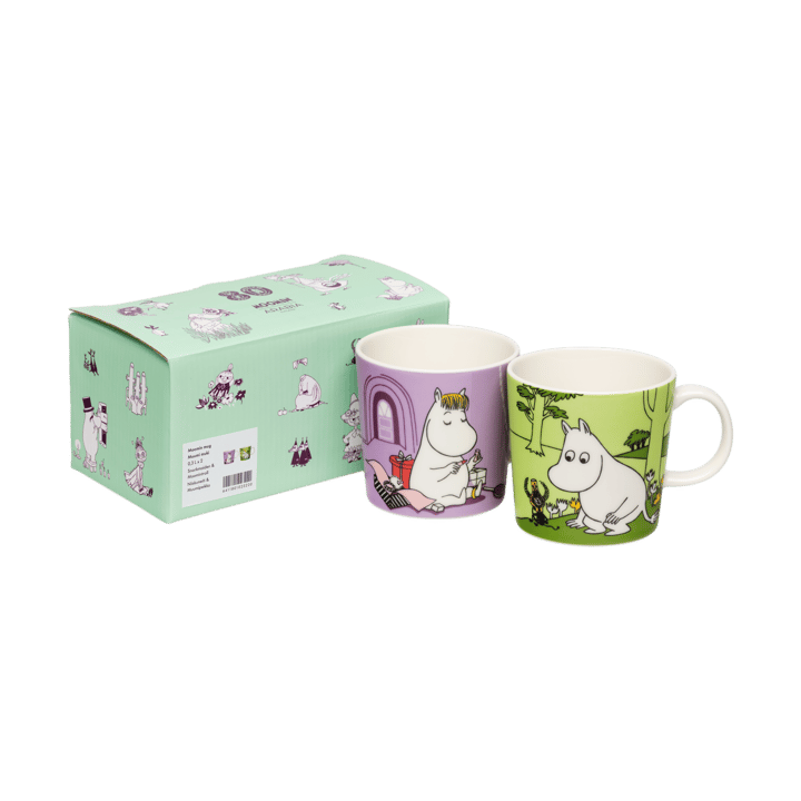 Snorkmeisje & Moomintrol Mumin mok 2 delen - 30 cl - Moomin Arabia