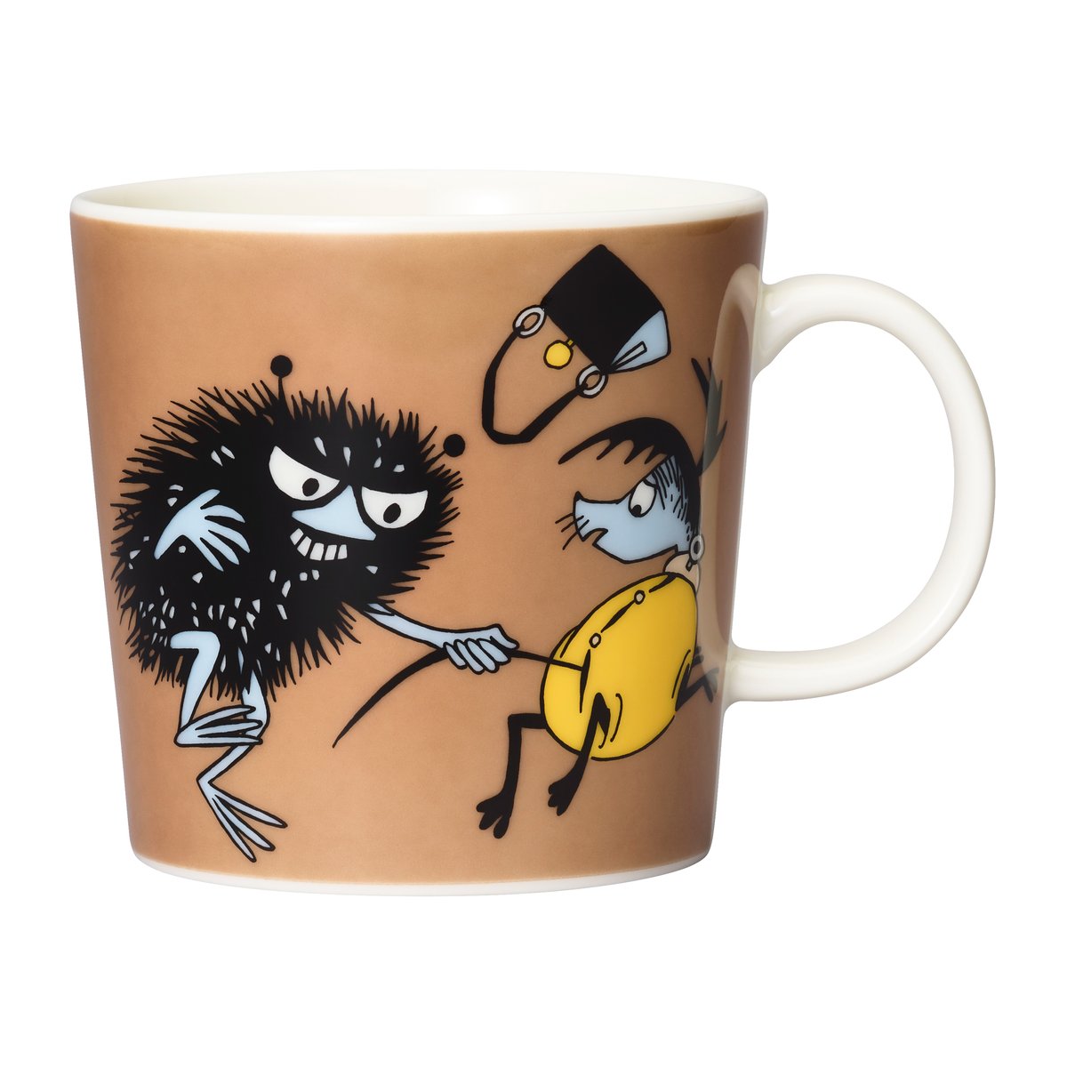 Moomin Arabia Stinky i farten Moominmok Bruin | Scandinavisch Interieur | Moomin-mokken | Bruin