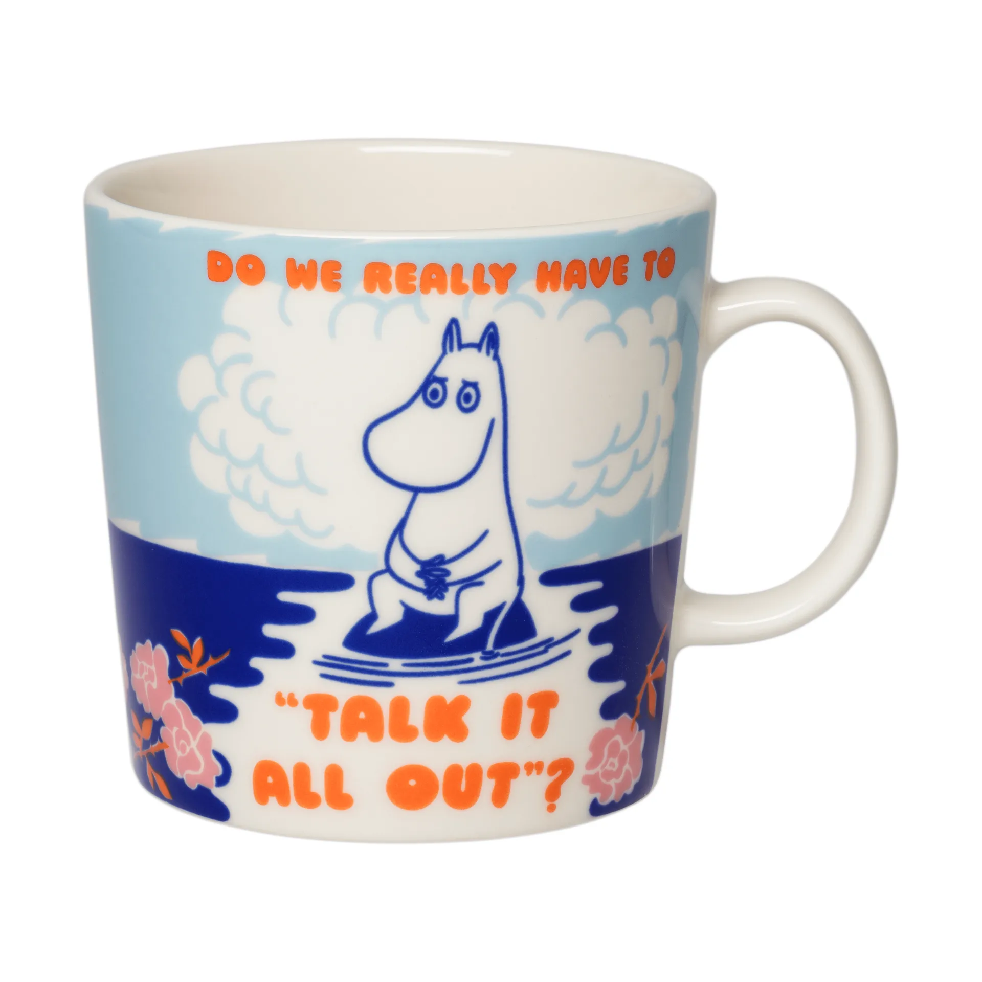 Talk It All Out Moomin mok, 40 cl Moomin Arabia