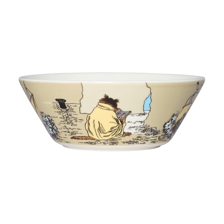 The Muskrat Moomin kom Ø15 cm, Beige Moomin Arabia