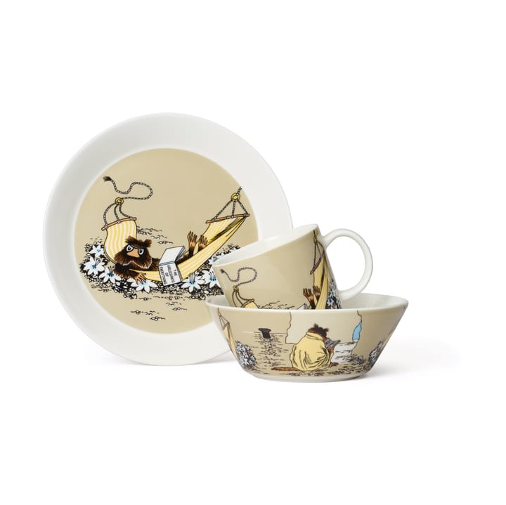 The Muskrat Moomin kom Ø15 cm, Beige Moomin Arabia