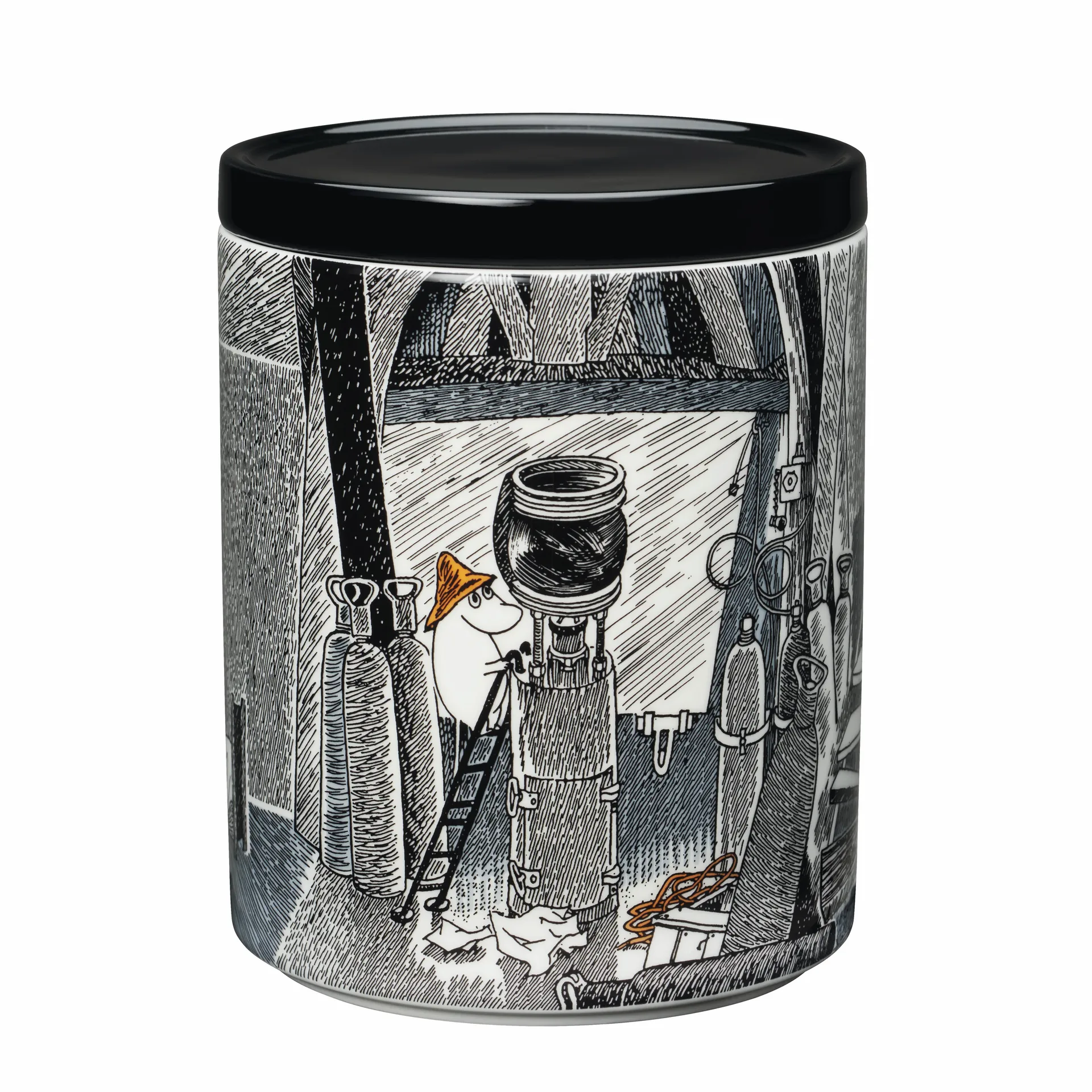 True to it's origins Moomin pot, 1,2 liter Moomin Arabia