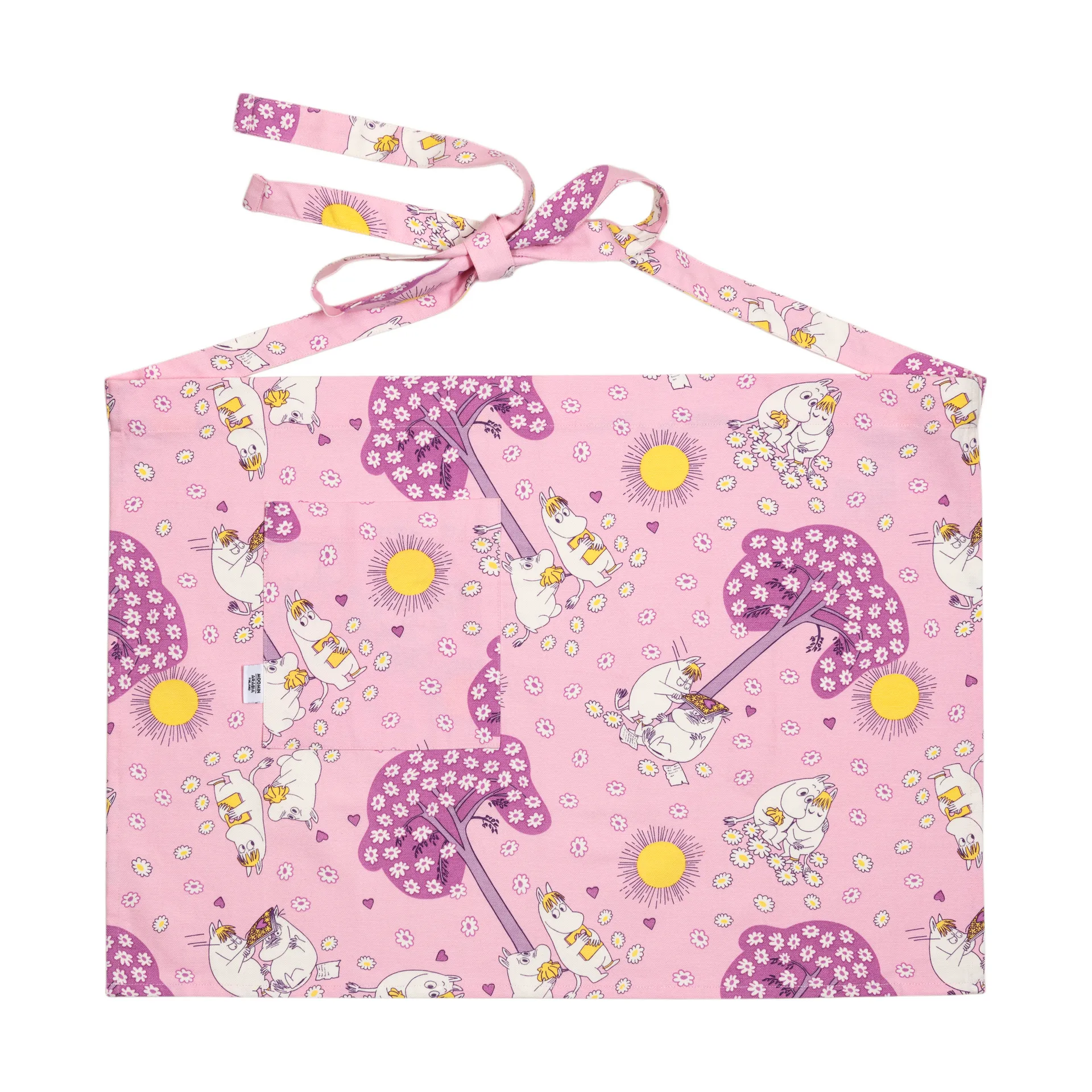 Verliefd Moomin schort, 87x94 cm Moomin Arabia