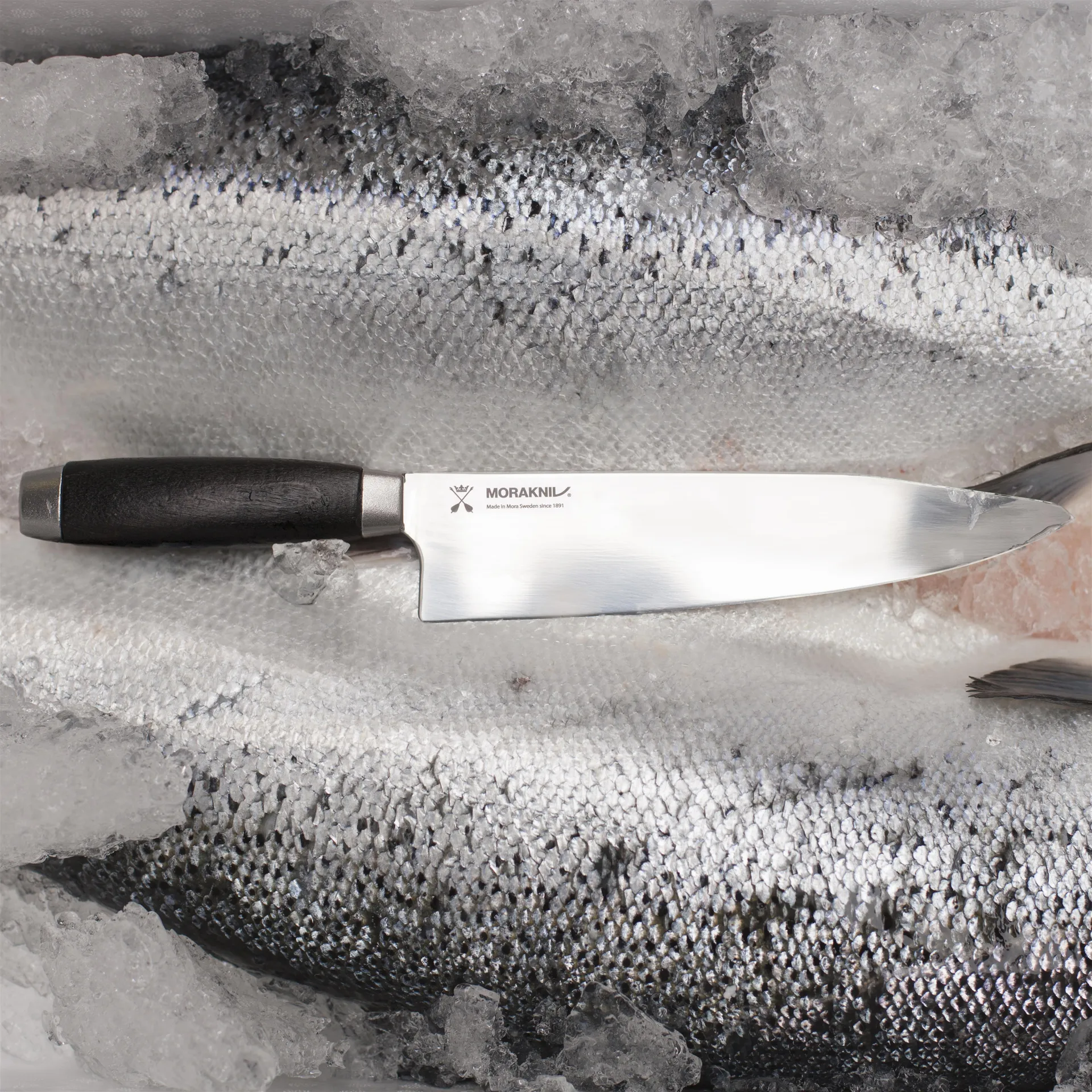 Morakniv koksmes 22 cm., zwart Morakniv